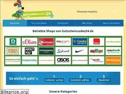 Sites similar to gutscheincodez24.de