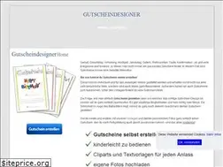 Sites similar to gutscheindesigner.de