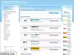 Sites similar to gutscheine-kostenlos.com
