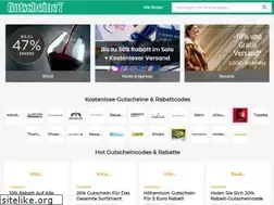 Sites similar to gutscheine7.de