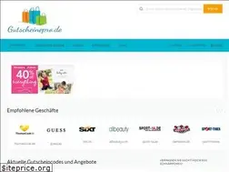 Sites similar to gutscheinepro.de