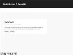 Sites similar to gutscheinerabatte.net