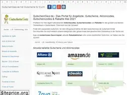 Sites similar to gutscheingeiz.de