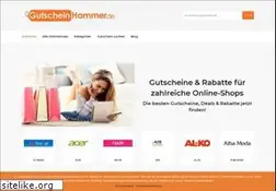 Sites similar to gutscheinhammer.de