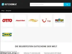 Sites similar to gutscheinkat.de