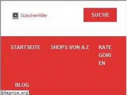 Sites similar to gutscheinkiller.de