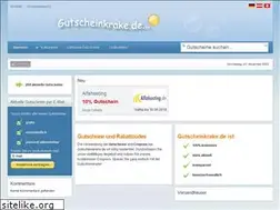 Sites similar to gutscheinkrake.de