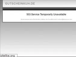 Sites similar to gutscheinkuh.de