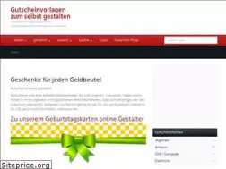Sites similar to gutscheinmacher.de