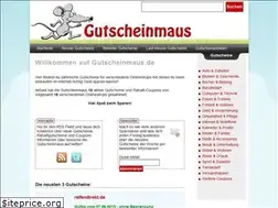 Sites similar to gutscheinmaus.de