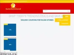 Sites similar to gutscheinmond.com