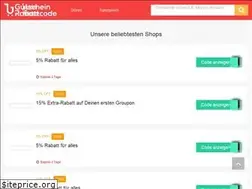 Sites similar to gutscheinrabattcode.de