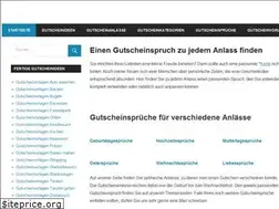 Sites similar to gutscheinspruch.de