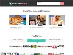 Sites similar to gutscheinsuch.de