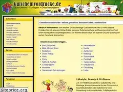 Sites similar to gutscheinvordrucke.de