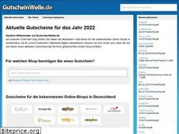 Sites similar to gutscheinwelle.de