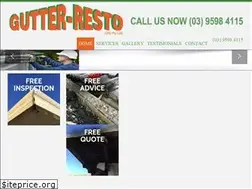 Sites similar to gutterresto.com.au