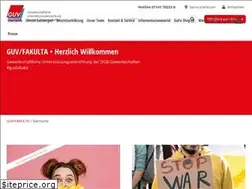 Sites similar to guv-fakulta.de