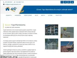 Sites similar to guvenyapimantolama.com