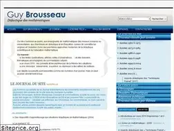 Sites similar to guy-brousseau.com
