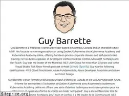 Sites similar to guybarrette.com