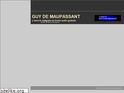 Sites similar to guydemaupassant.fr