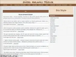 Sites similar to guzelanlamlisozler.net