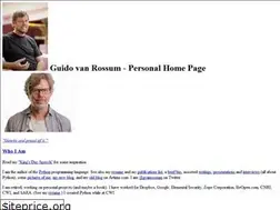 Sites similar to gvanrossum.github.io