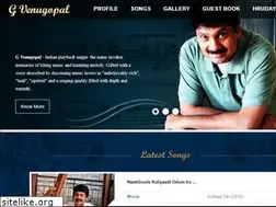 Sites similar to gvenugopal.com