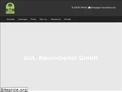 Sites similar to gvl-baumdienst.de