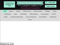 Sites similar to gvpartyhire.com.au