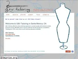 Sites similar to gvtailoring.com