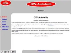 Sites similar to gw-autoteile.de