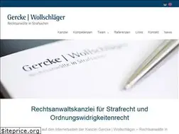Sites similar to gw-strafsachen.de