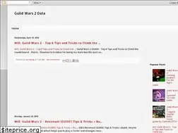 Sites similar to gw2data.blogspot.com