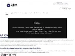Sites similar to gwappliancerepair.com