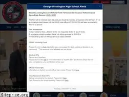 Sites similar to gwashingtonhs.org