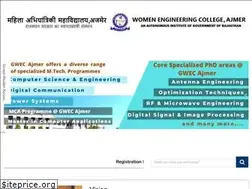 Sites similar to gweca.ac.in