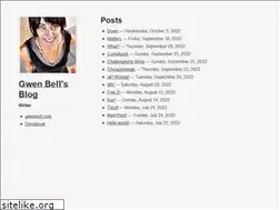 Sites similar to gwenbell.com