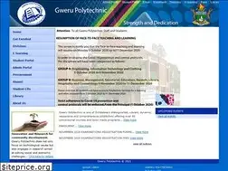 Sites similar to gwerupoly.ac.zw