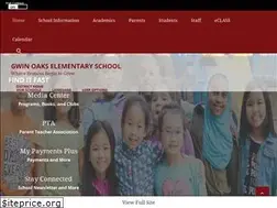 Sites similar to gwinoakselementary.com