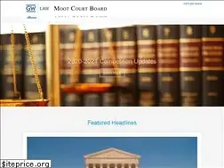 Sites similar to gwlawmootcourt.com
