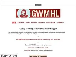 Sites similar to gwmhl.net