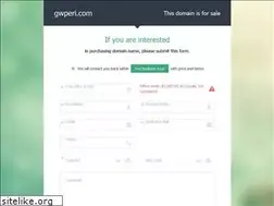 Sites similar to gwperi.com