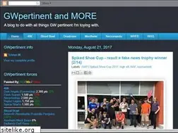 Sites similar to gwpertinent.blogspot.com