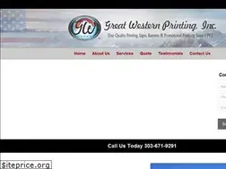 Sites similar to gwprintingusa.com