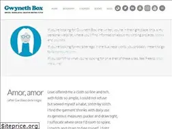 Sites similar to gwynethbox.com