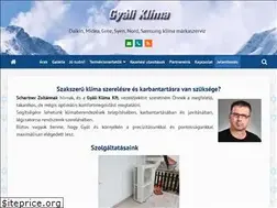 Sites similar to gyaliklima.hu