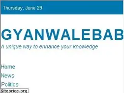 Sites similar to gyanwalebaba.com