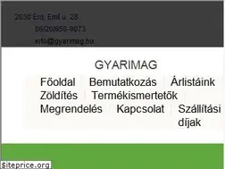 Sites similar to gyarimag.hu